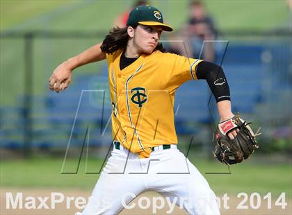Thumbnail 3 in Trinity Catholic vs. Portland (CIAC Class S Semifinal) photogallery.