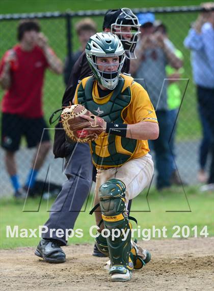 Thumbnail 3 in Trinity Catholic vs. Portland (CIAC Class S Semifinal) photogallery.