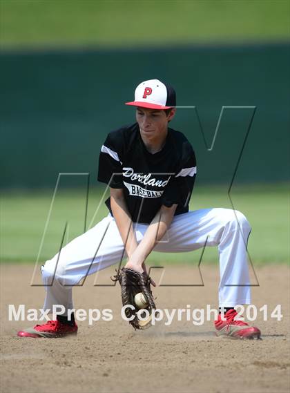 Thumbnail 3 in Trinity Catholic vs. Portland (CIAC Class S Semifinal) photogallery.