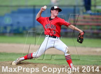 Thumbnail 2 in Trinity Catholic vs. Portland (CIAC Class S Semifinal) photogallery.