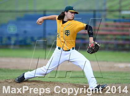 Thumbnail 1 in Trinity Catholic vs. Portland (CIAC Class S Semifinal) photogallery.