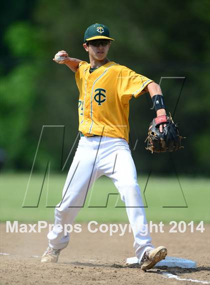 Thumbnail 1 in Trinity Catholic vs. Portland (CIAC Class S Semifinal) photogallery.