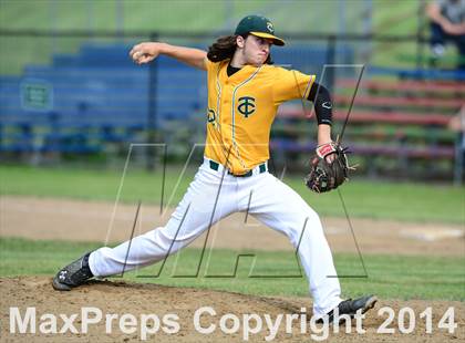 Thumbnail 2 in Trinity Catholic vs. Portland (CIAC Class S Semifinal) photogallery.