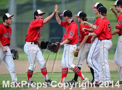 Thumbnail 1 in Trinity Catholic vs. Portland (CIAC Class S Semifinal) photogallery.