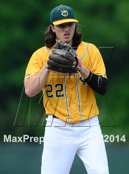 Thumbnail 2 in Trinity Catholic vs. Portland (CIAC Class S Semifinal) photogallery.