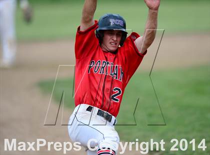Thumbnail 3 in Trinity Catholic vs. Portland (CIAC Class S Semifinal) photogallery.