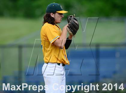 Thumbnail 2 in Trinity Catholic vs. Portland (CIAC Class S Semifinal) photogallery.