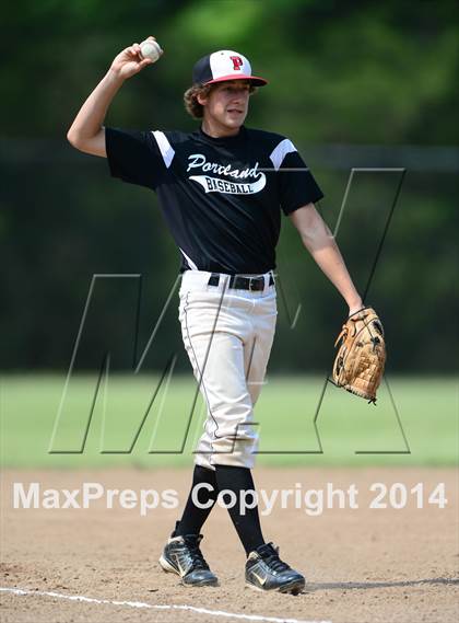 Thumbnail 2 in Trinity Catholic vs. Portland (CIAC Class S Semifinal) photogallery.