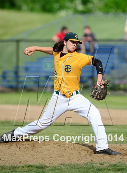 Thumbnail 2 in Trinity Catholic vs. Portland (CIAC Class S Semifinal) photogallery.
