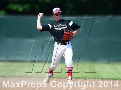 Thumbnail 3 in Trinity Catholic vs. Portland (CIAC Class S Semifinal) photogallery.