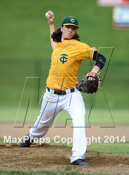 Thumbnail 2 in Trinity Catholic vs. Portland (CIAC Class S Semifinal) photogallery.