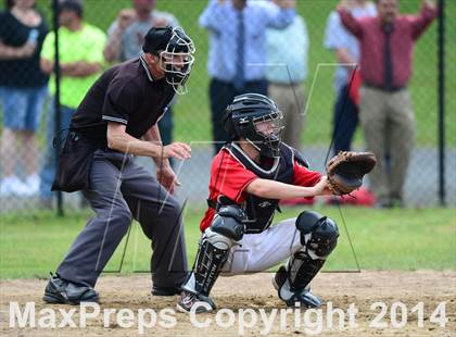 Thumbnail 2 in Trinity Catholic vs. Portland (CIAC Class S Semifinal) photogallery.