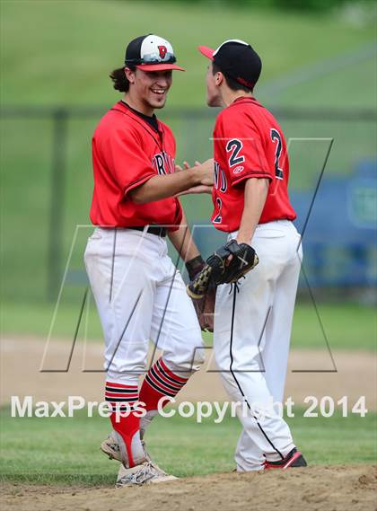 Thumbnail 3 in Trinity Catholic vs. Portland (CIAC Class S Semifinal) photogallery.