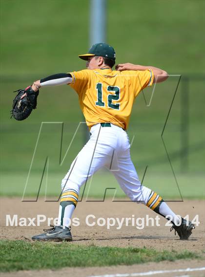 Thumbnail 3 in Trinity Catholic vs. Portland (CIAC Class S Semifinal) photogallery.