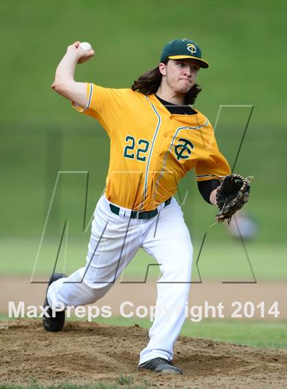 Thumbnail 1 in Trinity Catholic vs. Portland (CIAC Class S Semifinal) photogallery.