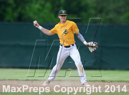 Thumbnail 2 in Trinity Catholic vs. Portland (CIAC Class S Semifinal) photogallery.