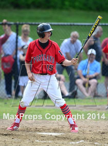 Thumbnail 2 in Trinity Catholic vs. Portland (CIAC Class S Semifinal) photogallery.