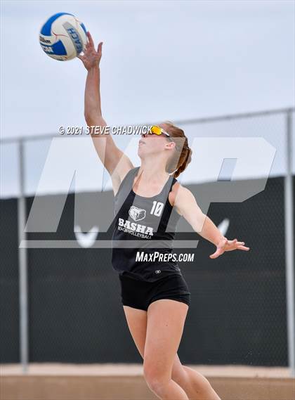 Thumbnail 1 in Basha vs Desert Mountain @ Casteel (AIA Division I State Championship Semifinals) photogallery.