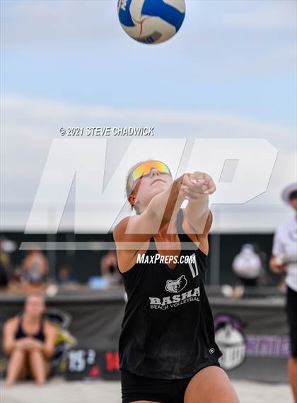 Thumbnail 3 in Basha vs Desert Mountain @ Casteel (AIA Division I State Championship Semifinals) photogallery.