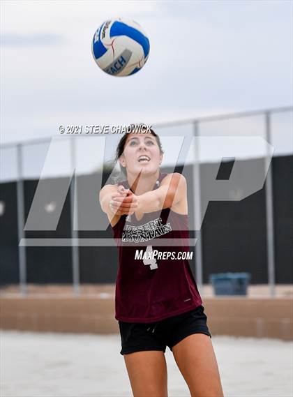 Thumbnail 1 in Basha vs Desert Mountain @ Casteel (AIA Division I State Championship Semifinals) photogallery.