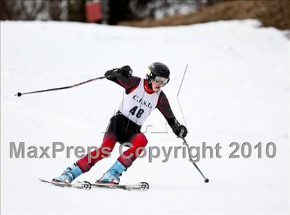 Thumbnail 3 in Connecticut Interscholastic Ski League Finals (Shoot Out) photogallery.