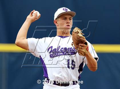 Thumbnail 3 in College Park vs. De La Salle photogallery.