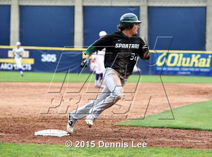 Thumbnail 1 in College Park vs. De La Salle photogallery.