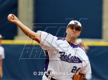 Thumbnail 2 in College Park vs. De La Salle photogallery.