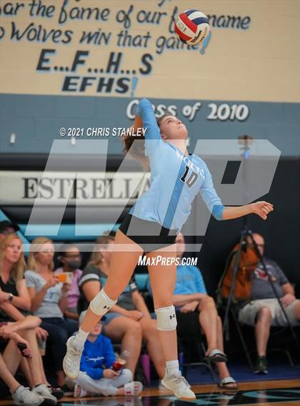 Thumbnail 2 in Estrella Foothills vs Odyssey Institute (Wolves Classic) photogallery.