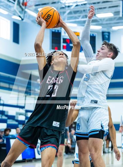 Thumbnail 2 in Layton Christian Academy vs. West Jordan (Corner Canyon Tournament of Champions) photogallery.