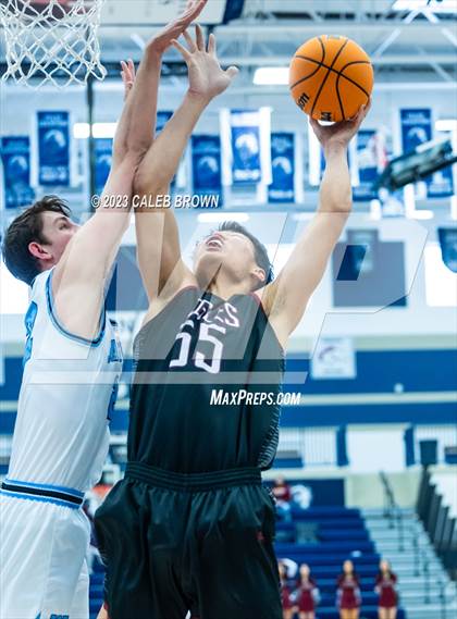 Thumbnail 2 in Layton Christian Academy vs. West Jordan (Corner Canyon Tournament of Champions) photogallery.