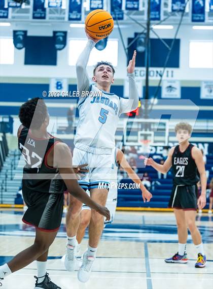 Thumbnail 2 in Layton Christian Academy vs. West Jordan (Corner Canyon Tournament of Champions) photogallery.