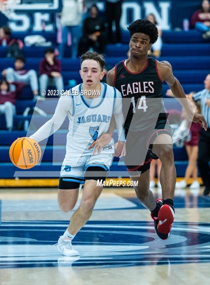 Thumbnail 3 in Layton Christian Academy vs. West Jordan (Corner Canyon Tournament of Champions) photogallery.