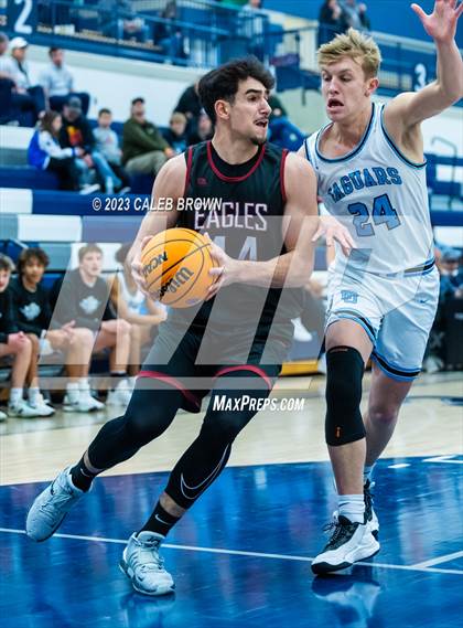 Thumbnail 3 in Layton Christian Academy vs. West Jordan (Corner Canyon Tournament of Champions) photogallery.