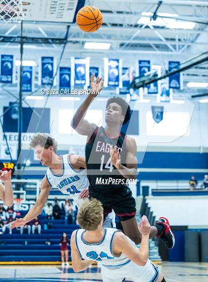 Thumbnail 3 in Layton Christian Academy vs. West Jordan (Corner Canyon Tournament of Champions) photogallery.