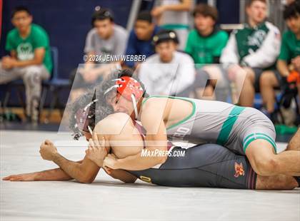 Thumbnail 2 in Eldorado vs. Rancho (Spring Valley Duals Final Round 1) photogallery.
