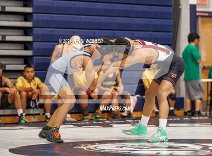 Thumbnail 3 in Eldorado vs. Rancho (Spring Valley Duals Final Round 1) photogallery.