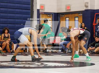 Thumbnail 2 in Eldorado vs. Rancho (Spring Valley Duals Final Round 1) photogallery.