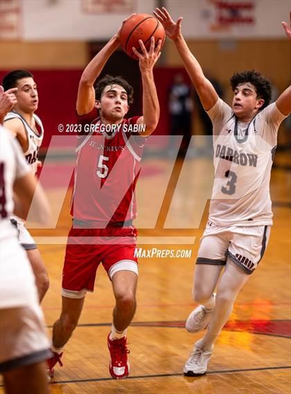 Thumbnail 2 in St. Andrew's vs Darrow (St. Andrews Holiday Classic) photogallery.