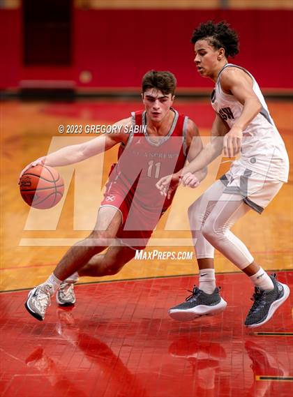 Thumbnail 1 in St. Andrew's vs Darrow (St. Andrews Holiday Classic) photogallery.