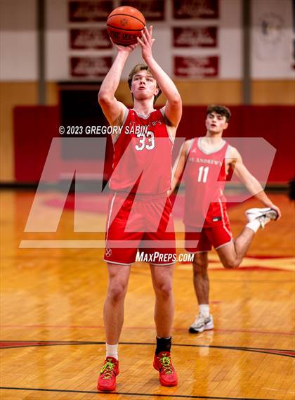 Thumbnail 3 in St. Andrew's vs Darrow (St. Andrews Holiday Classic) photogallery.