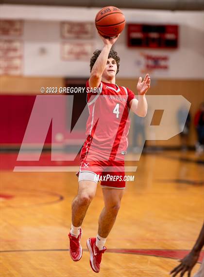 Thumbnail 2 in St. Andrew's vs Darrow (St. Andrews Holiday Classic) photogallery.