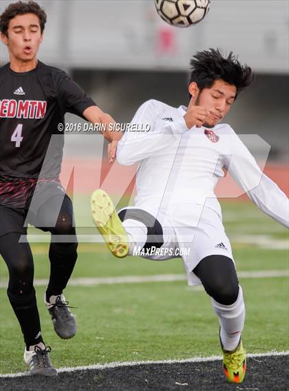 Thumbnail 2 in Maricopa vs. Red Mountain (Coyote Classic Tournament )  photogallery.