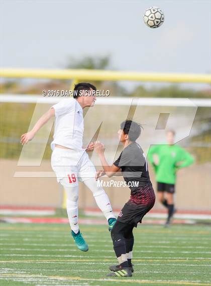 Thumbnail 2 in Maricopa vs. Red Mountain (Coyote Classic Tournament )  photogallery.