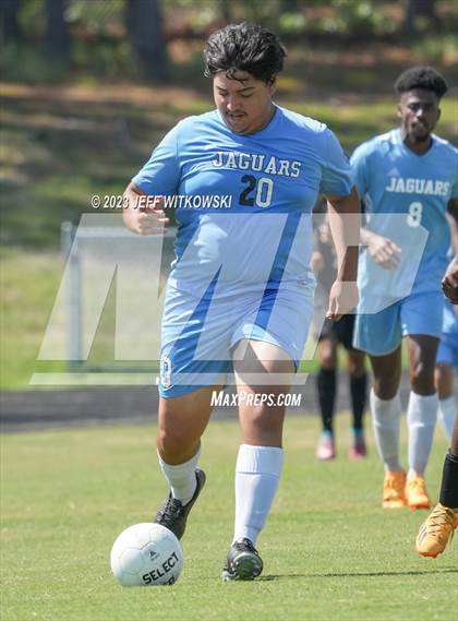 Thumbnail 2 in South View vs. Overhills (3rd Annual 'B-Nice To You Heart' Boys' Soccer Jamboree) photogallery.