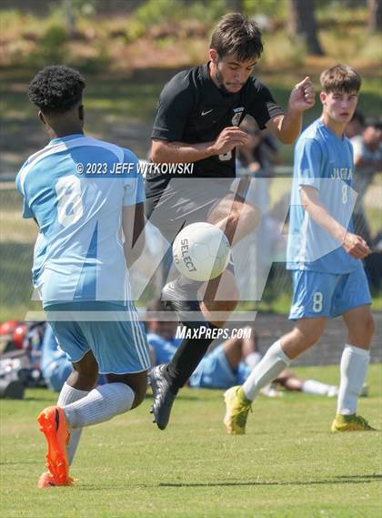 Thumbnail 2 in South View vs. Overhills (3rd Annual 'B-Nice To You Heart' Boys' Soccer Jamboree) photogallery.