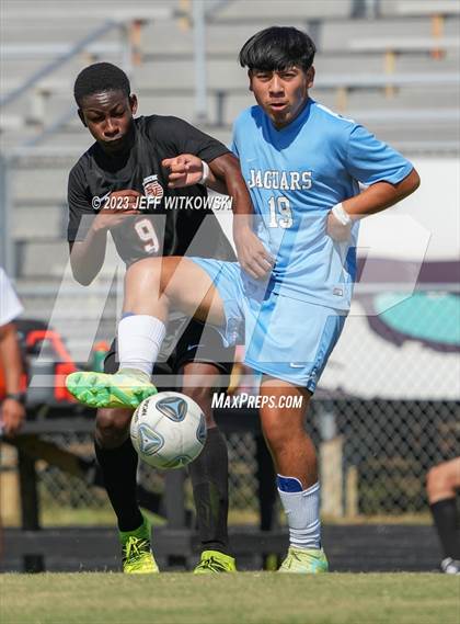 Thumbnail 1 in South View vs. Overhills (3rd Annual 'B-Nice To You Heart' Boys' Soccer Jamboree) photogallery.
