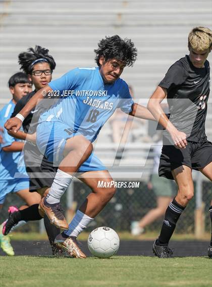 Thumbnail 1 in South View vs. Overhills (3rd Annual 'B-Nice To You Heart' Boys' Soccer Jamboree) photogallery.