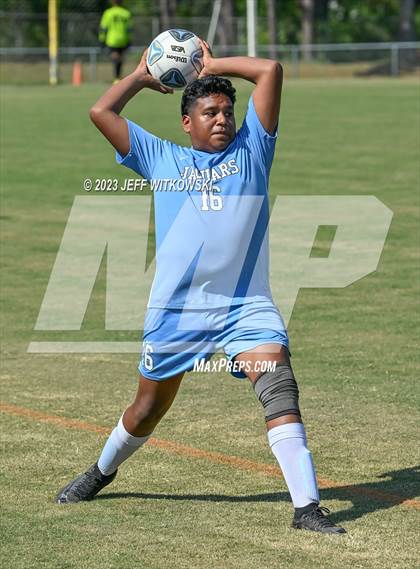 Thumbnail 1 in South View vs. Overhills (3rd Annual 'B-Nice To You Heart' Boys' Soccer Jamboree) photogallery.