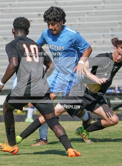 Thumbnail 3 in South View vs. Overhills (3rd Annual 'B-Nice To You Heart' Boys' Soccer Jamboree) photogallery.